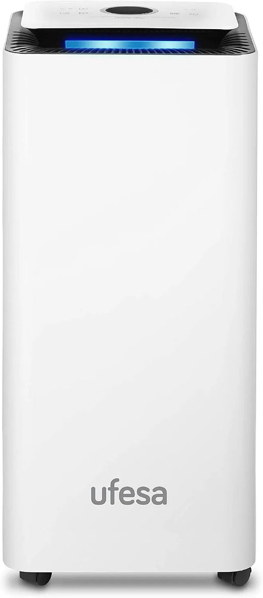 Luftentfeuchter DH5020 Ufesa - Tragbarer, Leistung 420W, Fassungsvermögen 4L Wassertank, Wäschetrocknungsfunktion, Touchpanel