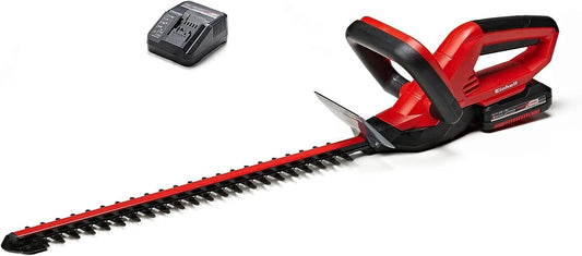 Einhell Heckenschere GC-CH 1846, 15 mm Zahnabstand, Spannung 18 V, 46 cm Schnittlänge, Akku Li Kit Power X-Change, ergonomischer Griff