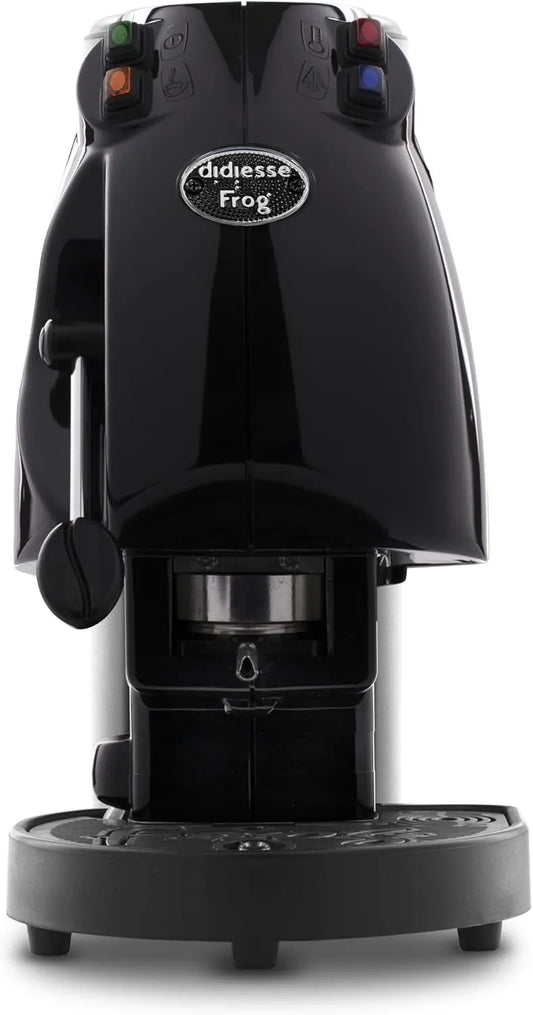 Kaffeemaschine Didiesse Frog Revolution, geringer Verbrauch 650 W, für Kaffeepads, niedliches und farbenfrohes Design, für alle Räume