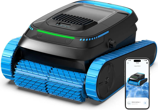 Poolroboter PC20 18927LPH, 2026 Upgrade, Poolsauger für Pools bis zu 170㎡, Boden und Wand, Wasserlinienreinigung, Intelligenter Navigation