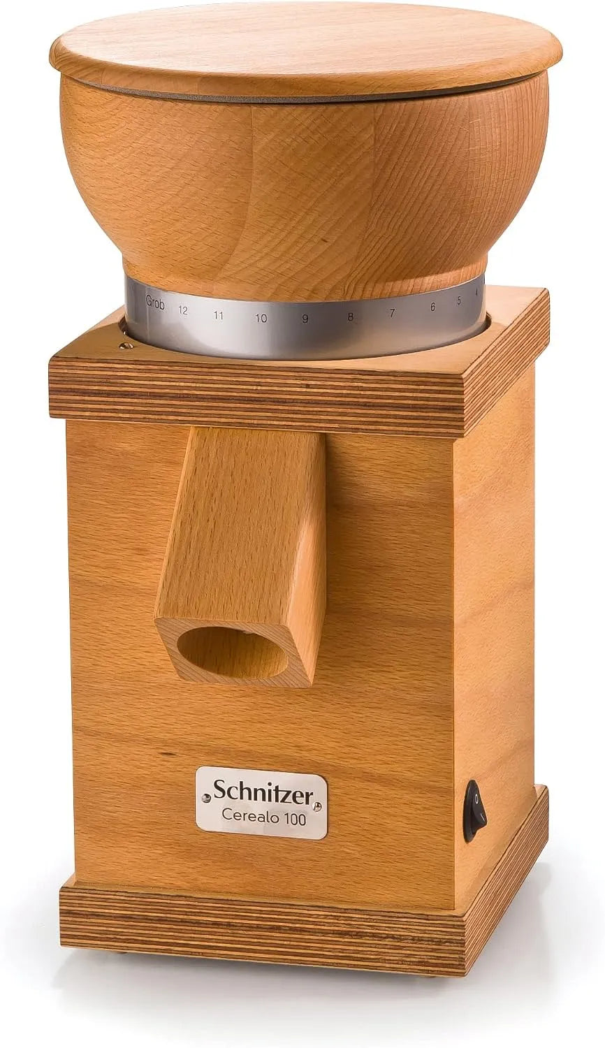 Cerealo 100 Getreidemühle Natur HDmirrorR Schnitzer