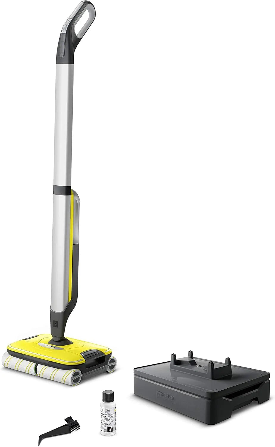 Kärcher Hartbodenreiniger FC 7 Cordless, müheloses Reinigen bei nur 71 dB in einem Arbeitsgang, elektrischer und kabelloser Bodenwischer für 135 qm