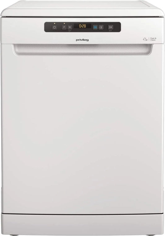 Geschirrspüler 3T133, Privileg RFO A F Freistehender 60 cm, 14 Maßgedecke, Fast&Clean 28', Energieklasse D, Auto Door, Push&Go, Intensivprogramm