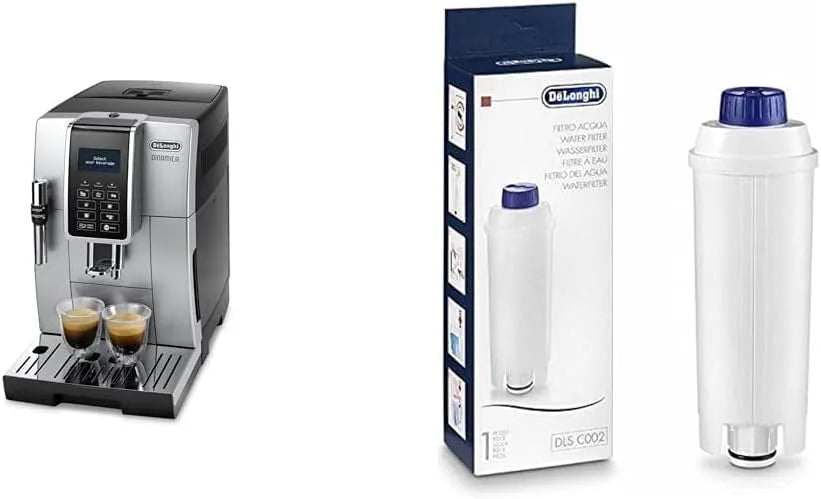 De'Longhi Kaffeevollautomat ECAM 350.35 350.35.SB DLSC002, weiß, Dinamica.SB mit Profi-Milchaufschäumdüse für Cappuccino