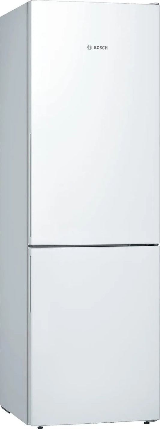 Bosch Modell KGE36AWCA, Fassungsvermögen 214 L Kühlen & 88 L Gefrieren, Serie 6 Kombination, Maße 186 x 60 cm, LowFrost seltener abtauen, Weiß