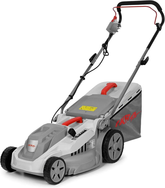 Rasenmäher IERM 1638 1638-1 30-75mm IKRA Elektro, 1, 1600W, 5-Fach Schnitthöhenverstellung, Schnittbreite 38cm