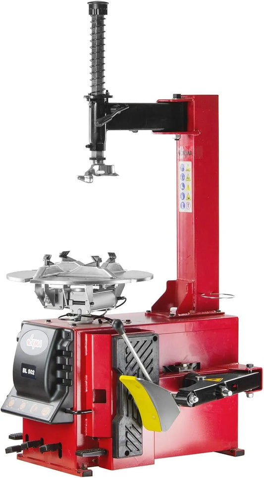 DEMA Reifenmontiermaschine, Professionelle Reifenmontagemaschine für einfache Reifenmontage, Reifenmontiergerät für PKW & LKW, Robustes Design