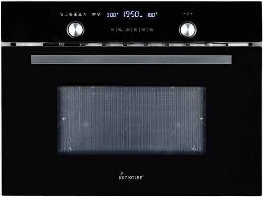 Grill EBM4502S, 2-fach Wärmeschutzverglasung, Leistung 3,35kW, Umluft, Automatik-Timer, KKT KOLBE Einbaumikrowelle 60 cm, Fassungsvermögen 44L
