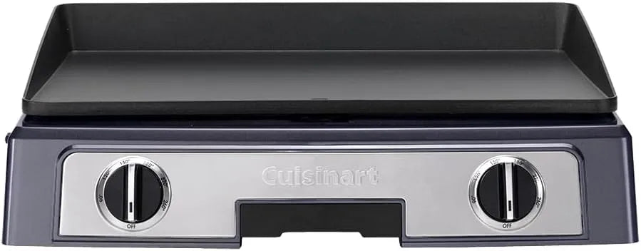 Grill 2-Zonen-Temperaturregelung, bis zu 260°C, Cuisinart Hot Plate Entertaining & Griddle, XL Elektrischer Plancha