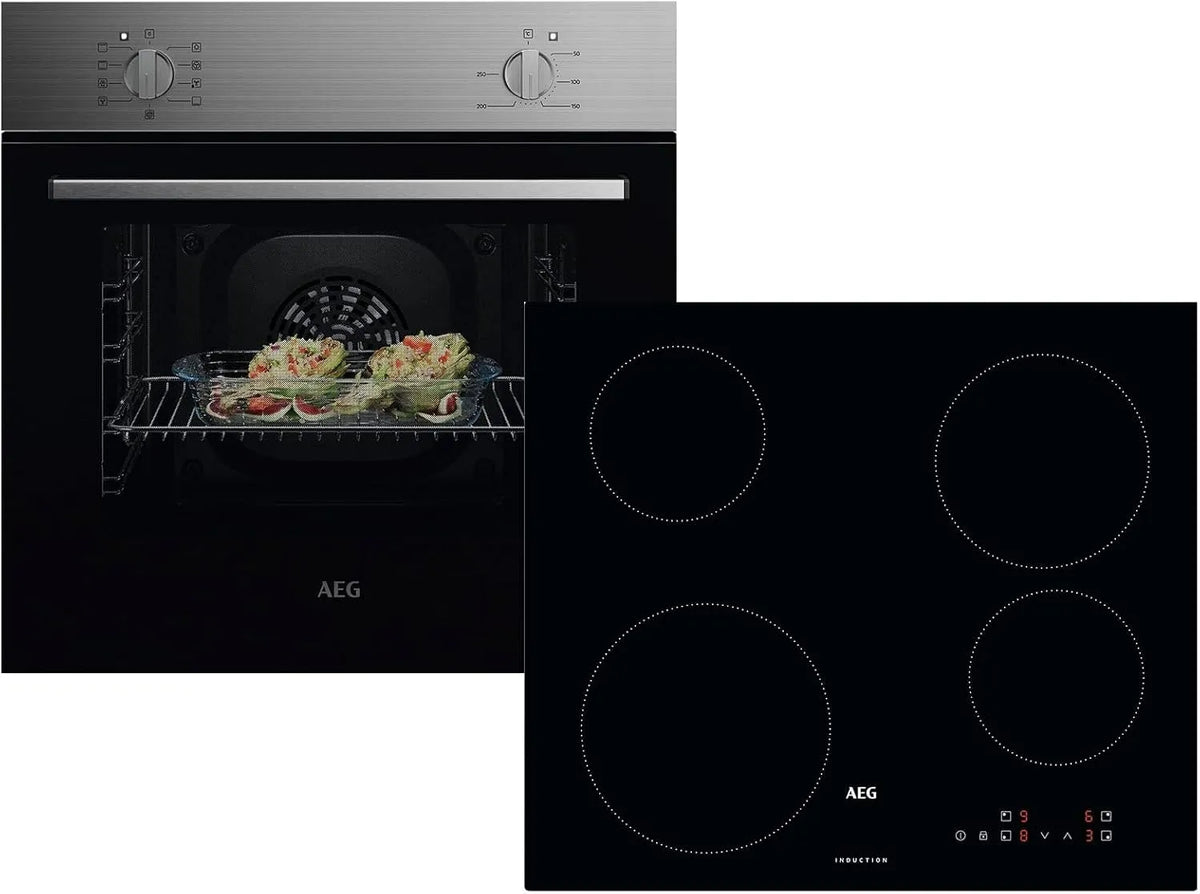 AEG Induktionskochfeld AB04B NBU5A10CM IBE6420SCB, Set Backofen +