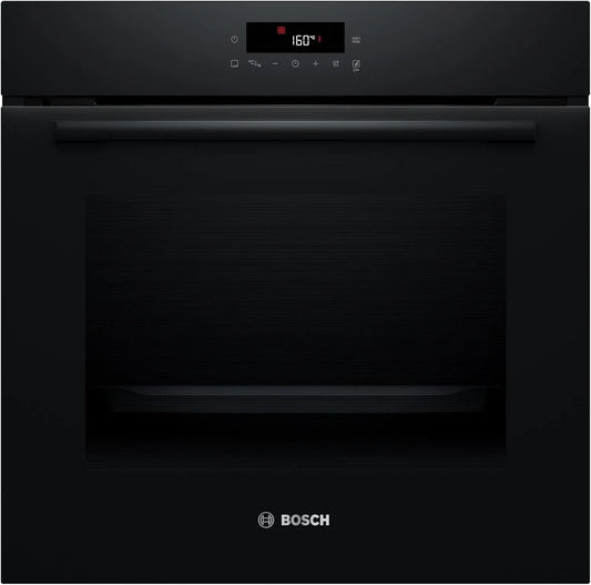 Bosch Backofen HBA572BB4 3D-Heißluft, Serie 2 Einbau, Breite 60 cm, Fassungsvermögen 71 L Garraum, AutoPilot 10, Pyrolyse Selbstreinigung