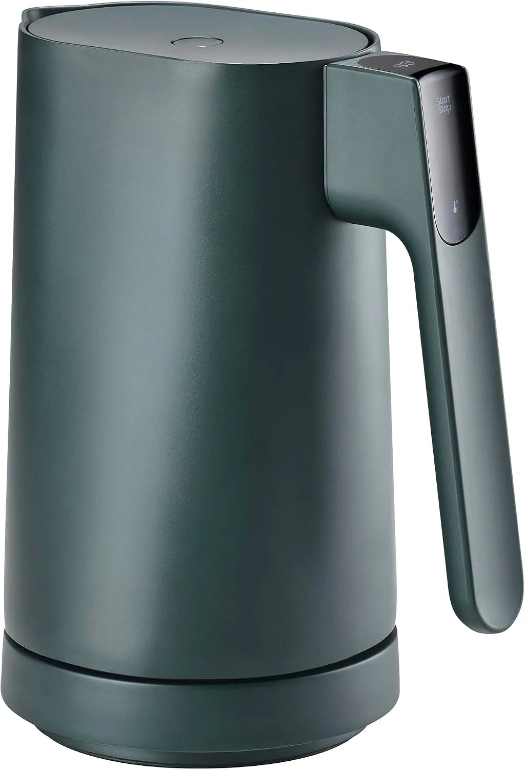Wasserkocher Jacob Jensen Elektrischer, Fassungsvermögen 1,2 Liter, Signalton, BPA-Frei, mit Temperatureinstellung von 70°C bis 100°C, Grün