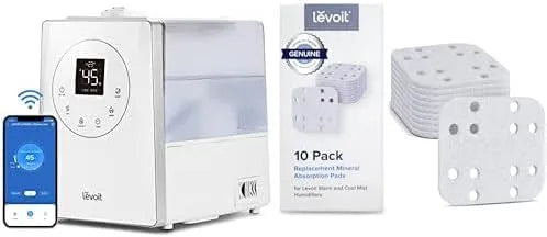Modell Smart Top-Fill Warmer LUH-MAP-WEU 10 450S 600S Levoit Luftbefeuchter, Kalter Nebel mit Alexa