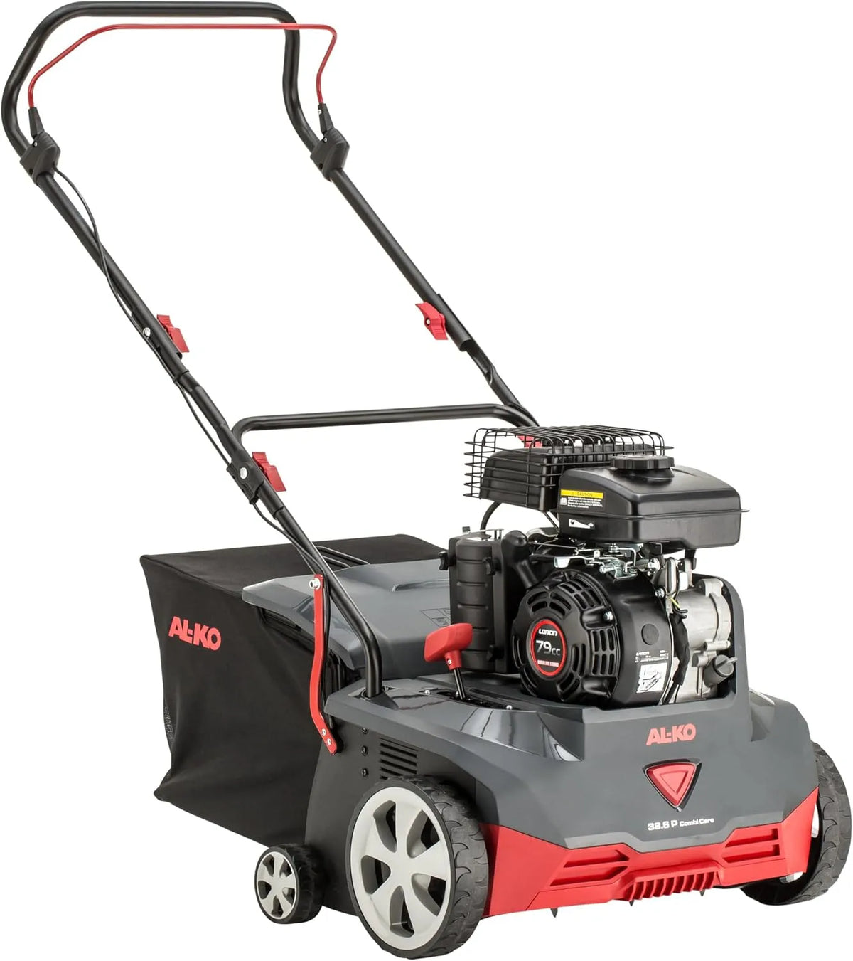 38.6 P Combi Care AL-KO Benzin-Vertikutierer, 38 cm Arbeitsbreite Vertikutieren und Lüften, 1.4 kW Motorleistung, für Flächen bis 1200 m²