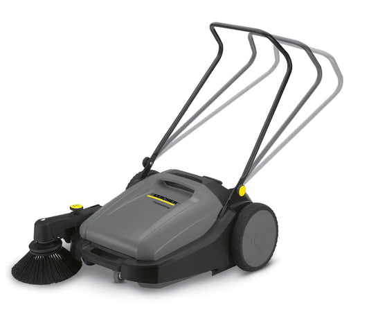 Kärcher Modell KM70/20C, Kehrmaschinen, in Schwarz, Farbe Grau