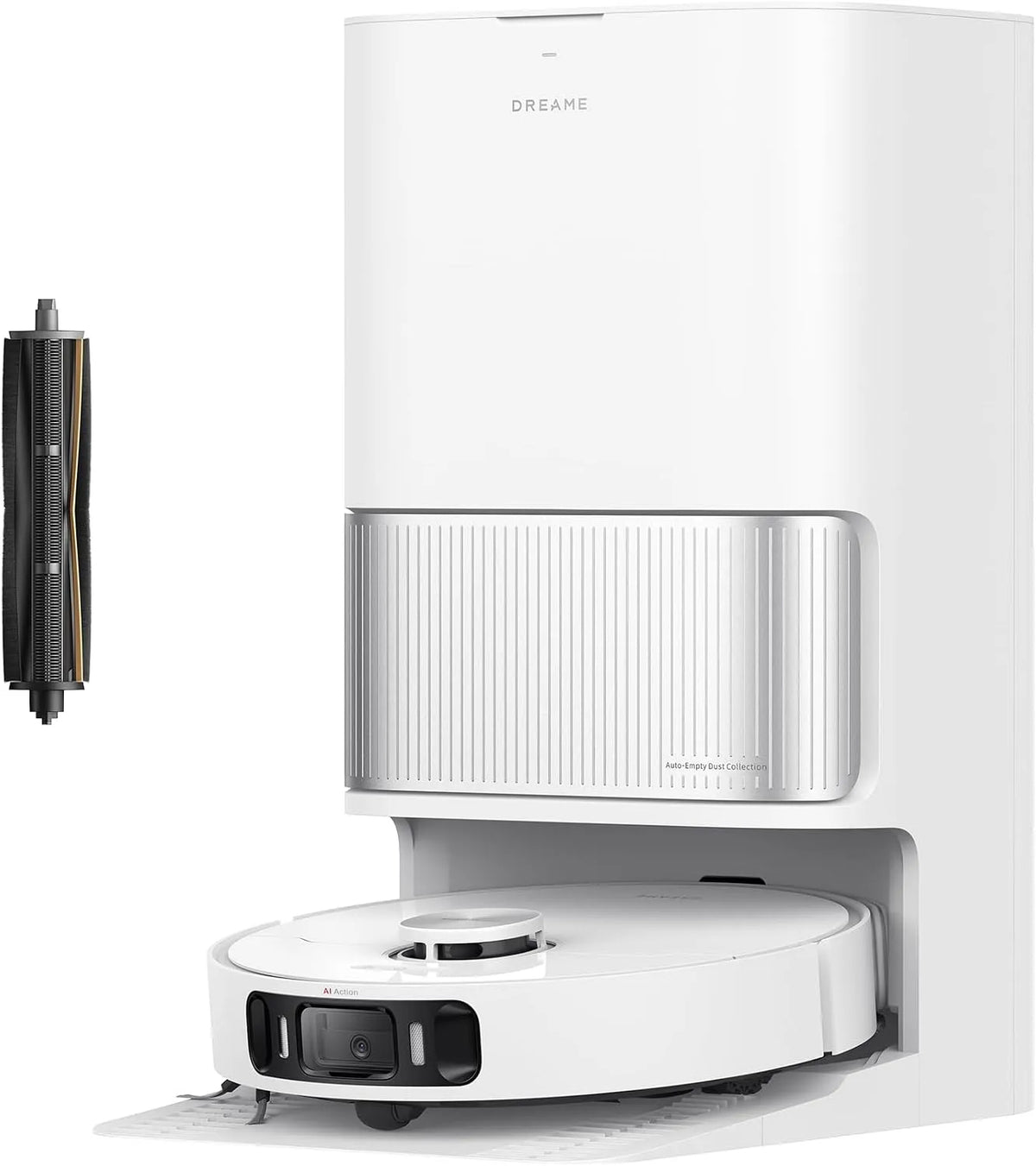 Dreame Saugroboter L40 All-in-1-Dock, Ultra AE mit Wischfunktion, nassen und trockenen Schmutz, 19.000 Pa Saugkraft, Das entleert Staub