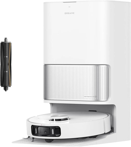 Dreame Saugroboter L40 All-in-1-Dock, Ultra AE mit Wischfunktion, nassen und trockenen Schmutz, 19.000 Pa Saugkraft, Das entleert Staub