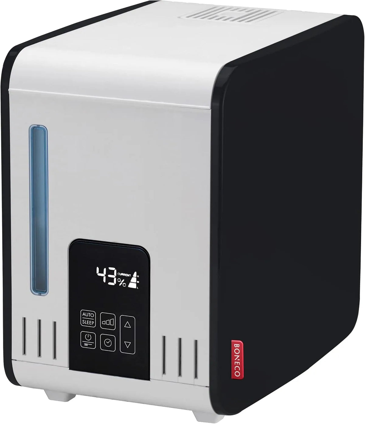 S450 BONECO Verdampfer, Timer I CLEANING-Mode I Warmer Nebel I Programmierbarer Hygrostat, weiß