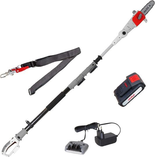 Teleskop Entaster ICPS 2020 IKRA Akku, Teleskop Entaster, Schwertlänge 20cm, Arbeitshöhe 4m, Laufzeit 40 Min, Breite 20cm, Schultergurt