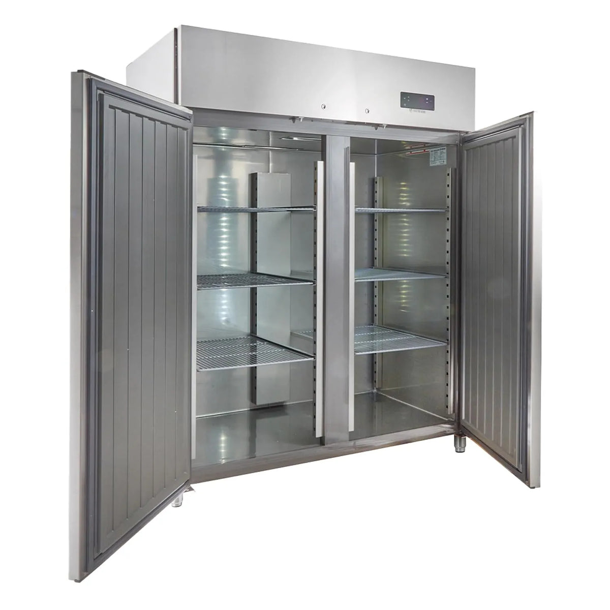Kühlschrank ECO 1300 GN, Fassungsvermögen 1350 Liter, Energiesparend, 2/1 Monoblock Gastronomie Gastronomiebedarf, Robuste Bauweise