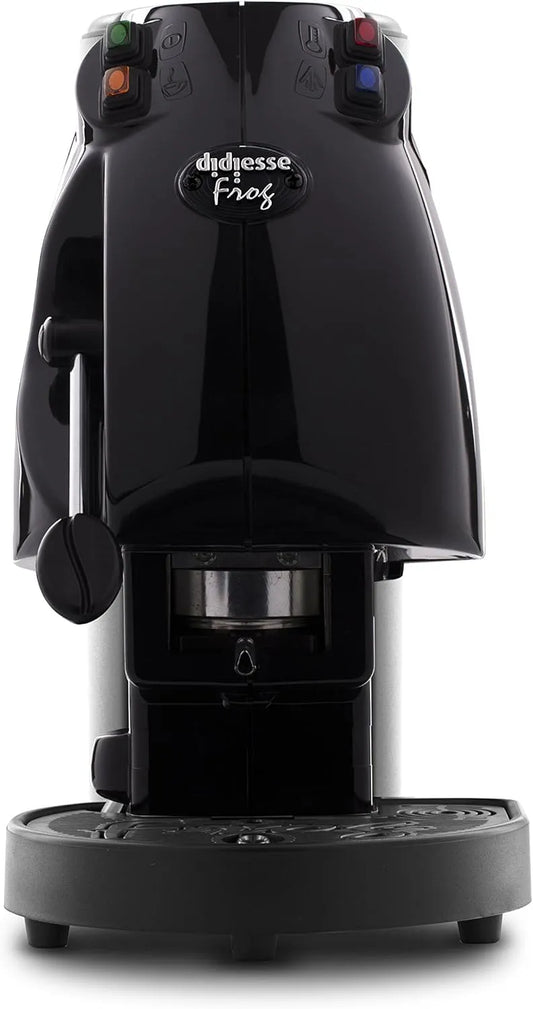 Kaffeemaschine Didiesse Frog Revolution, für Waffeln mit einem Durchmesser von 38/44 mm, Leistung 650 W, 1 Tasse, in Schwarz glänzend