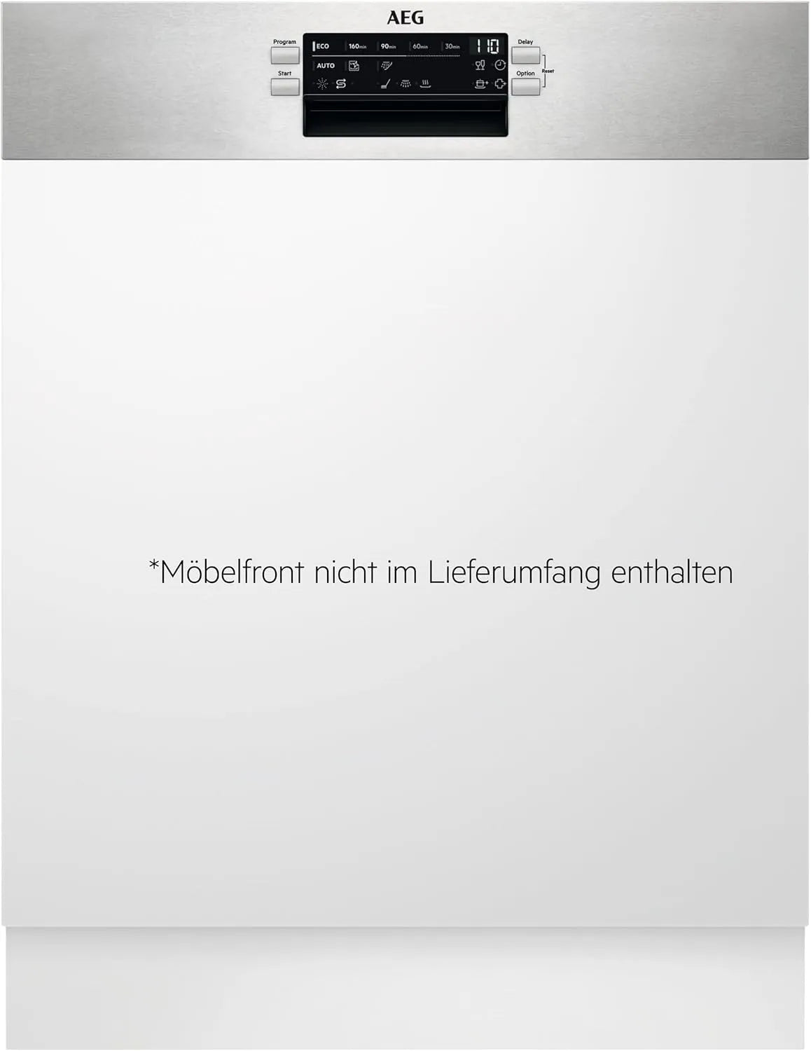 AEG Geschirrspüler FEE6491AZM 6000, Integrierter, AirDry, energiesparend, Startzeitvorwahl, Breite 60cm, Serie mit SatelliteClean