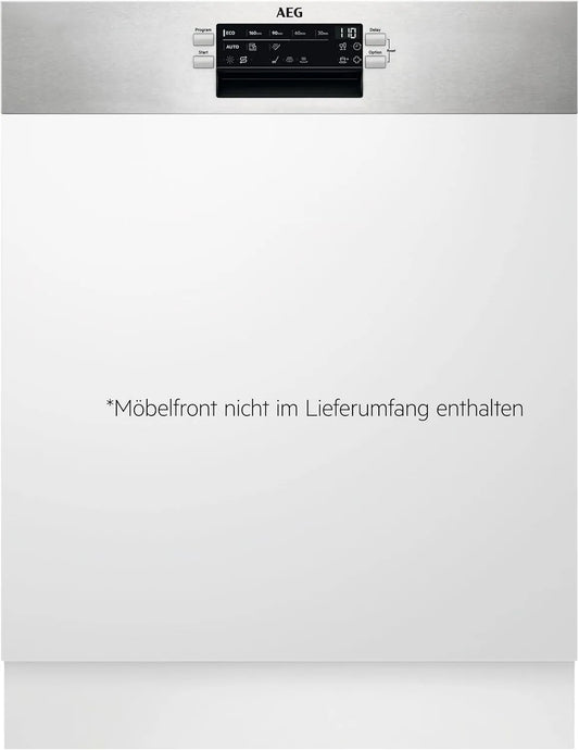 AEG Geschirrspüler FEE6491AZM 6000, Integrierter, AirDry, energiesparend, Startzeitvorwahl, Breite 60cm, Serie mit SatelliteClean
