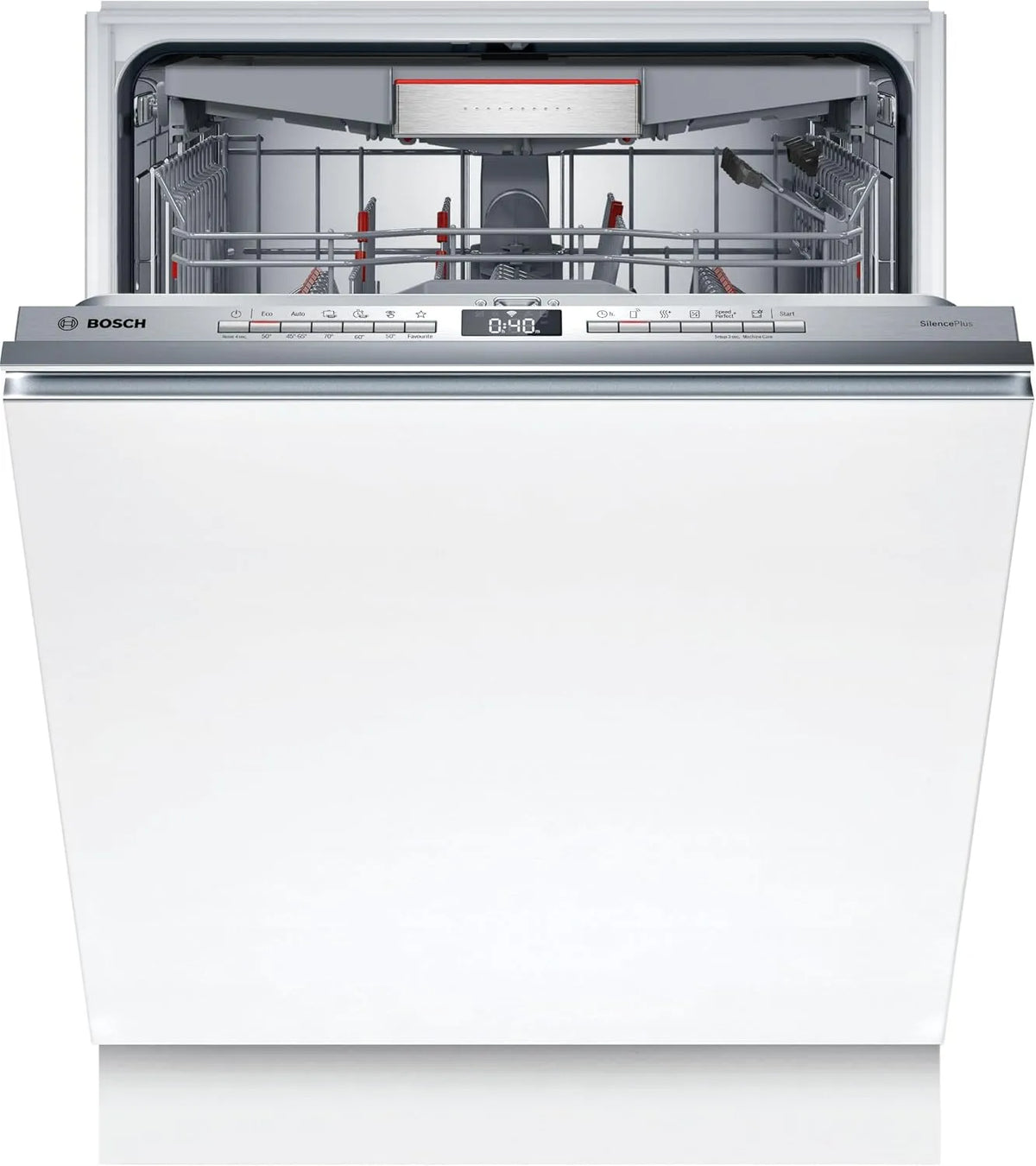 Bosch Geschirrspüler SMV4ECX31E, Serie 4, Einbau komplett versenkbar, Breite 60 cm, Home Connect, Remote-Diagnose, TimeLight