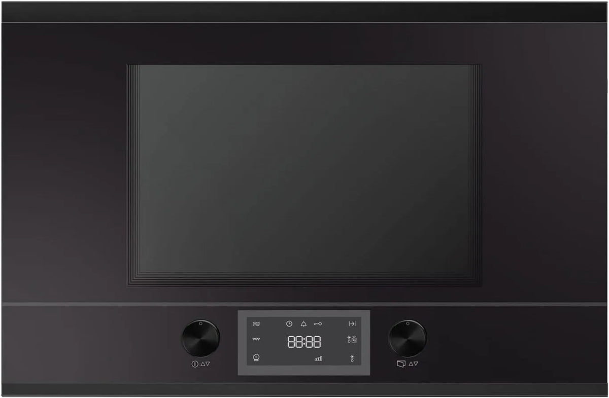 Mikrowelle ML6330.0S5 Küppersbusch Einbau, Glas, Metall, in Schwarz