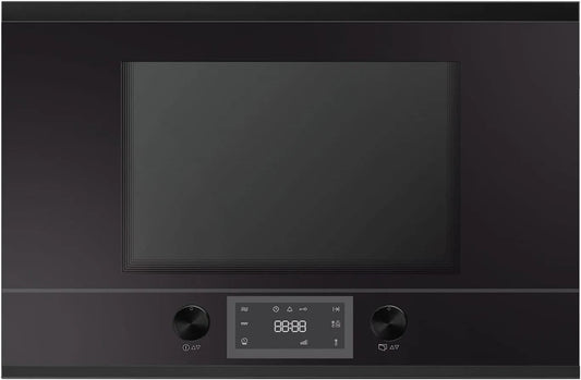Mikrowelle ML6330.0S5 Küppersbusch Einbau, Glas, Metall, in Schwarz