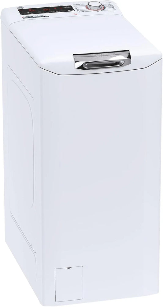 Hoover Waschmaschine H-WASH 300 PRO H3TM47TAMC5/1-S, Gewicht 7 kg, Toplader, Inverter-Motor, Energieeffizienzklasse A, Power Care System