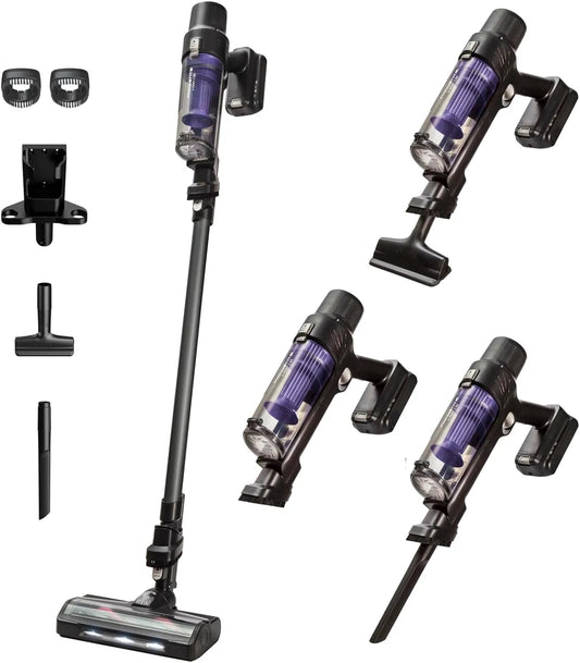 Rowenta Staubsauger X-PERT 7.60 RH6A33WO, Ultraleicht mit nur 1,2 kg im Handstaubsauger-Modus, 140 W Saugleistung, Akkustaubsauger, langlebiger Akku