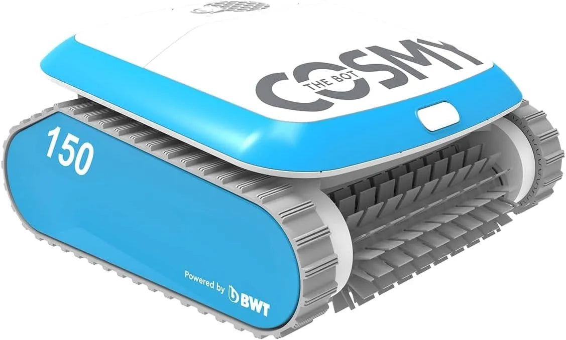 Poolroboter BWT, für Pools mit Einer Länge bis zu 10 m, besonders Leicht & Kompakt, Wand & Wasserlinie, Cosmy 150, 16m Kabellänge, Poolsauger