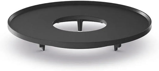 Grill MOON 45, Ø 53 cm, höfats, optimale Wärmespeicherung für Grillgut jeder Größe, Plancha, durchgehende Grillplatte aus emailliertem Gusseisen