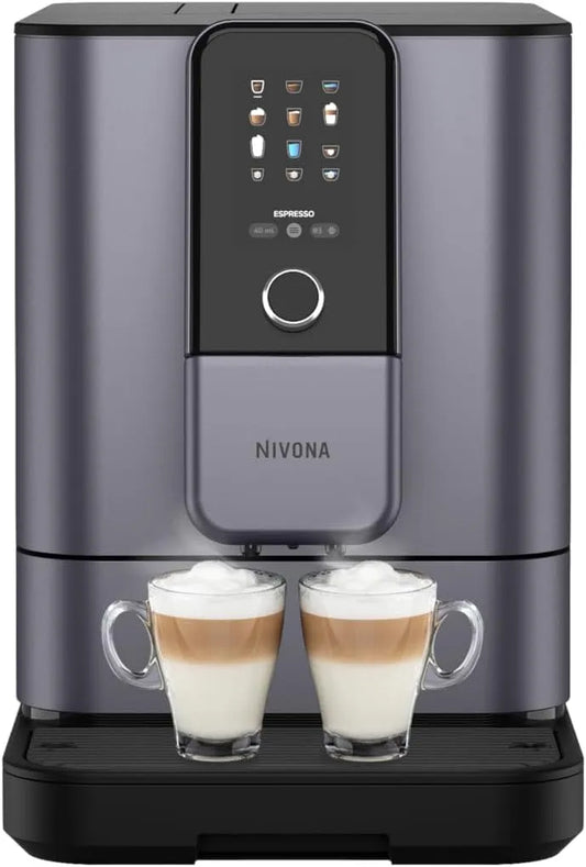 Kaffeevollautomat NIVO8 NIVO 8107 Nivona, '107 in Perlenblau neu mit Chilled Brew