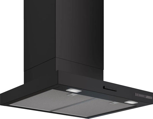 Modell Serie 2, Wandesse, Breite 60 cm DWB63BC60, Mattschwarz